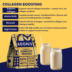 ADONiS Complete Protein Keto Shake - Vanilla