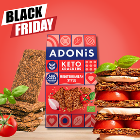 Mediterranean Style Keto Crackers (10x60g)