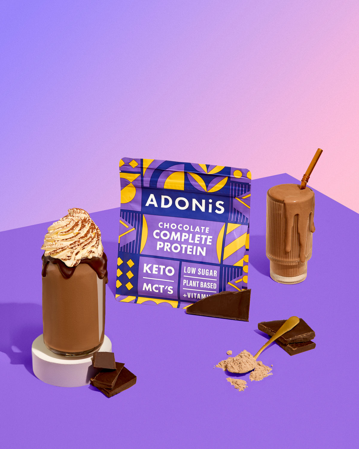 ADONiS Complete Protein Keto Shake - Chocolate