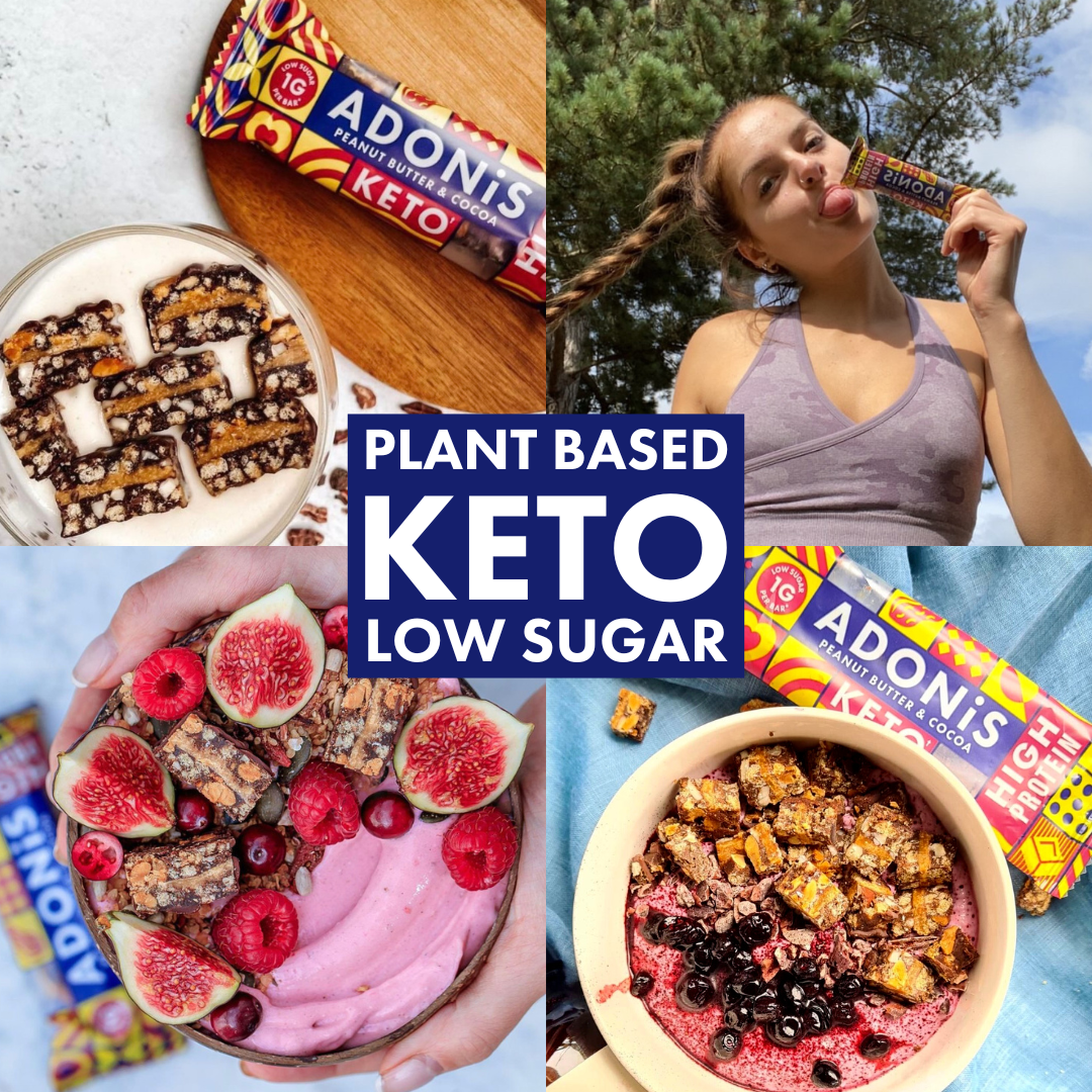 Plant based, keto, low sugar